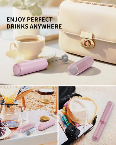 Circle Joy storage tube protects the whisk from dust