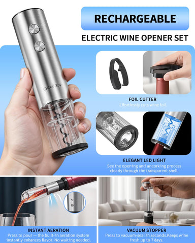 CIRCLE JOY Vacuum Stoppers preserve unfinished wine
