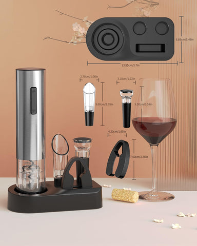 Circle Joy vacuum stopper preserving wine freshness after opening