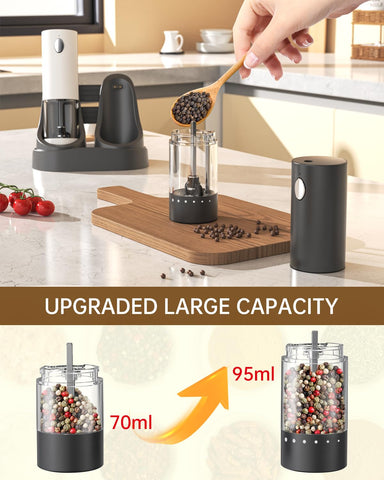 Circle Joy ceramic grinding core preserves spice flavors during use.