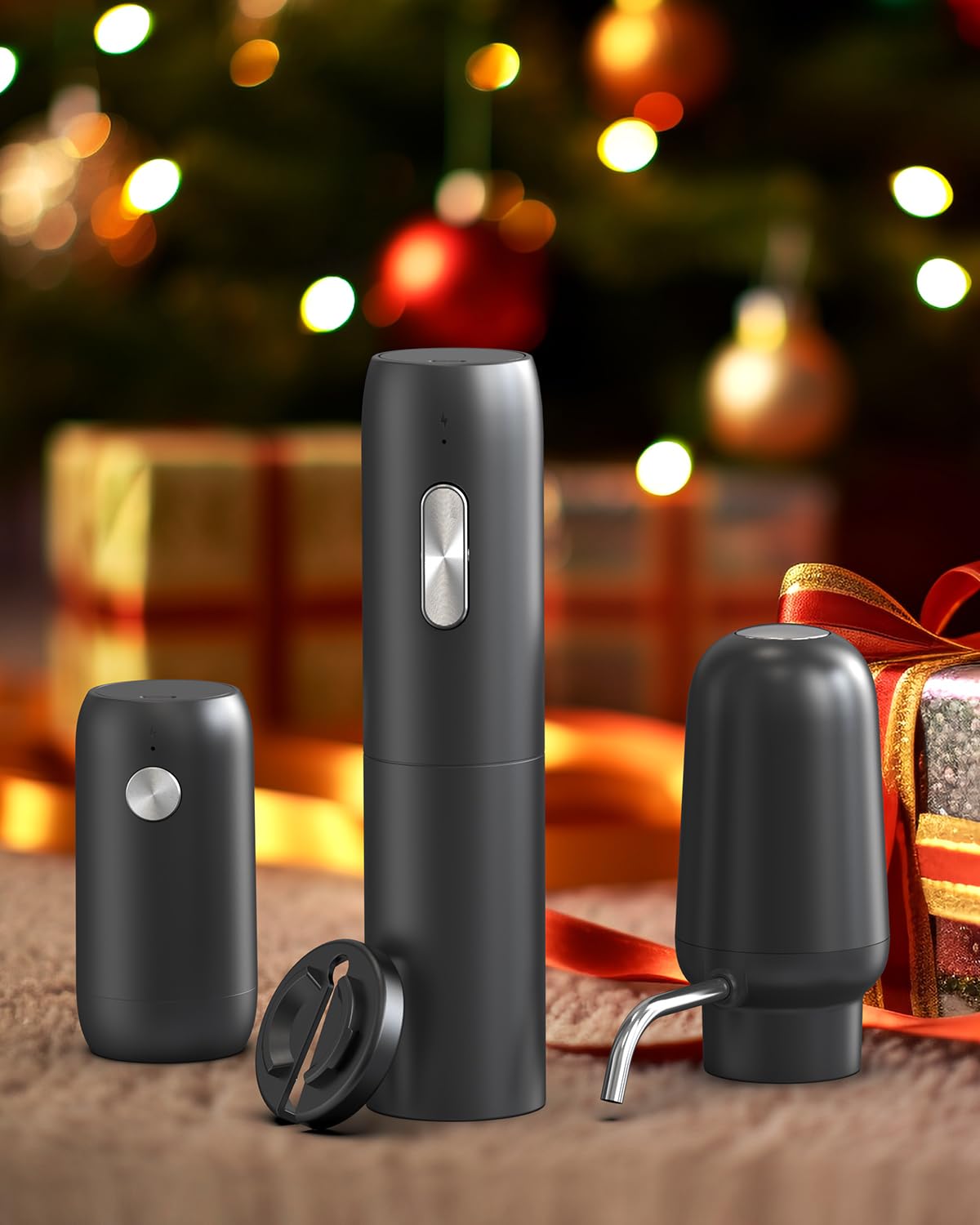 CIRCLE JOY single-button control, simple wine ritual