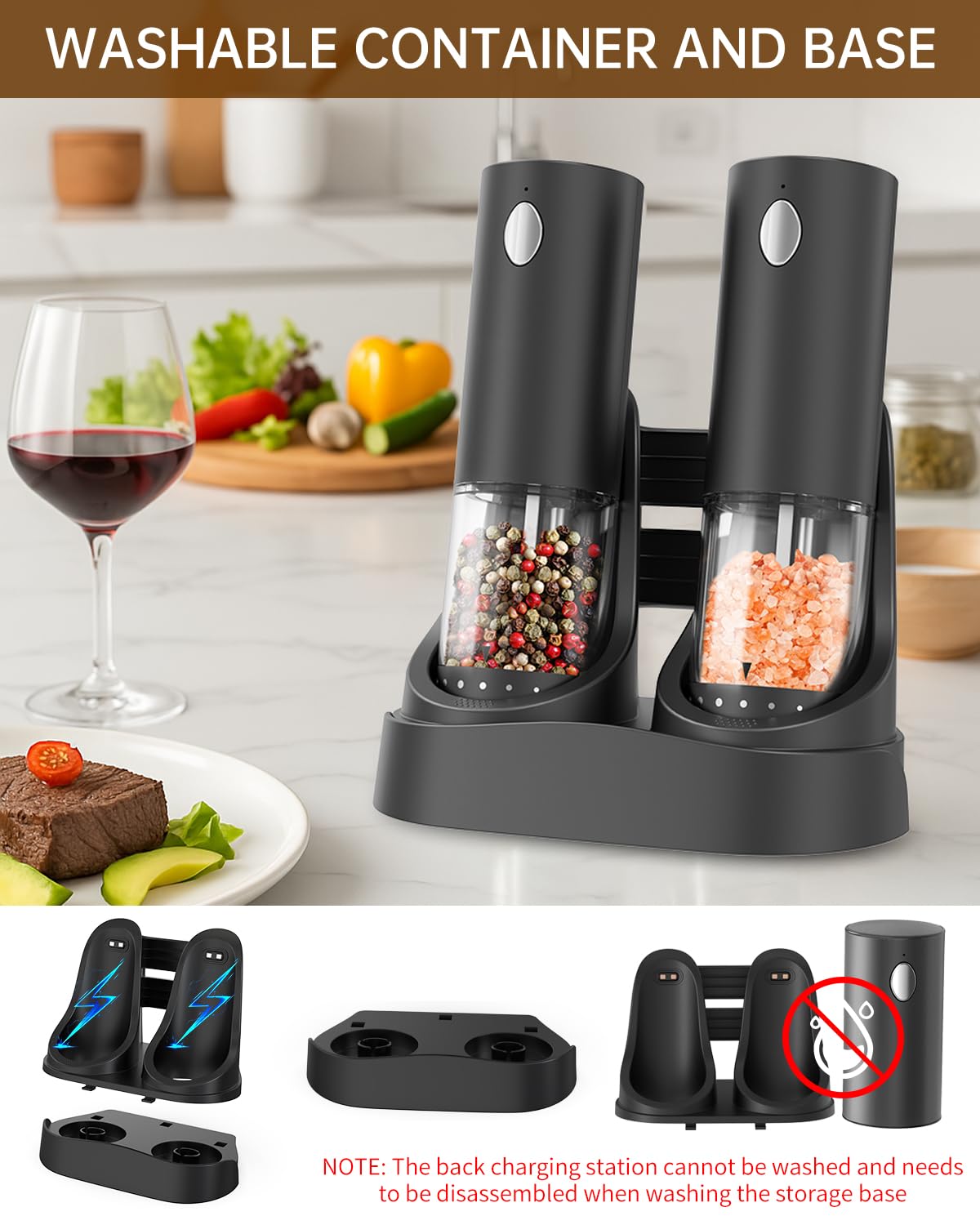 Circle Joy modern base setup and ready-to-use grinder duo