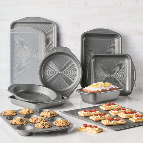 Circulon Total Nonstick Bakeware: two 9-inch square pans for even layers and clean release.