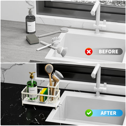 Cisily ready-to-use kitchen organizer on a clean countertop