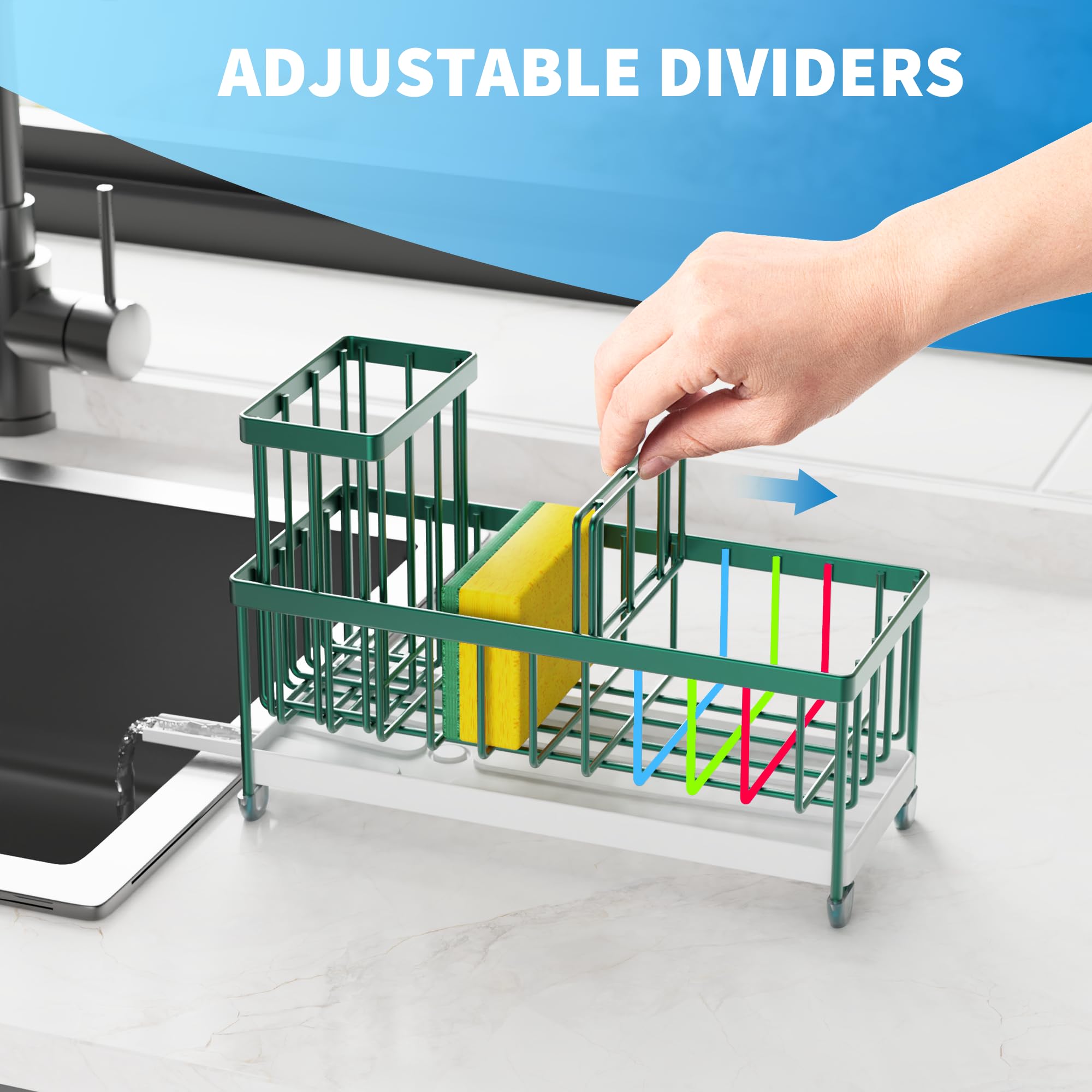 Cisily rustproof 304 stainless steel construction resists corrosion and stains.