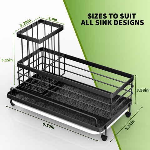 Cisily three-compartment design keeps items organized