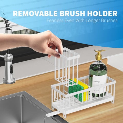 Cisily high brush holder keeps brushes upright and ready.