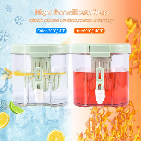 CISIREE versatile dispenser supports iced tea, lemonade, and infused beverages.