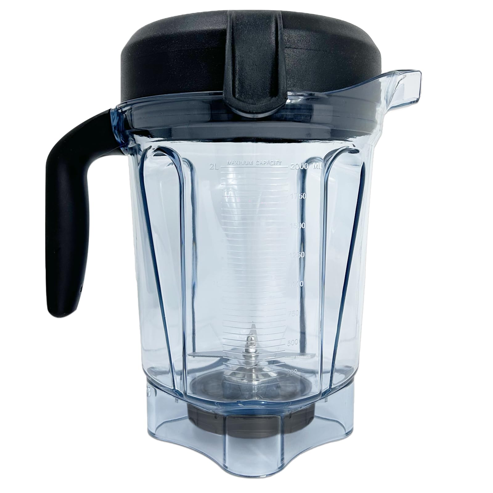 Cittiwo Blender Pitcher 64oz low-profile in action for smoothies and large batches