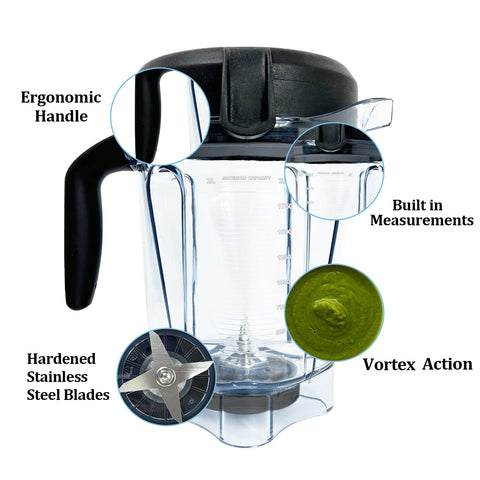 Cittiwo 2-liter capacity pitcher ideal for large batches at home
