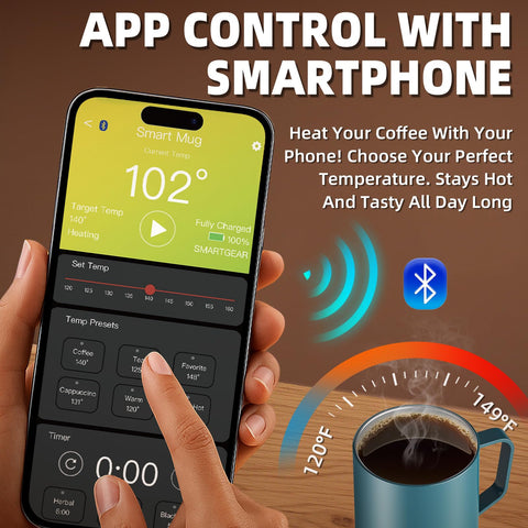 Civexa mug with insulated lid and spoon for convenient heat retention.