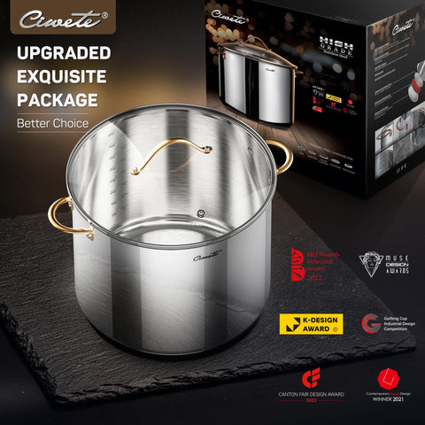 Ciwete gift-ready packaging enhances presentation for gifting stock pots