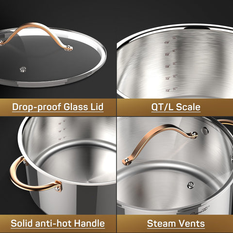 Ciwete oven-safe up to 500°F demonstrates transition from stove to oven