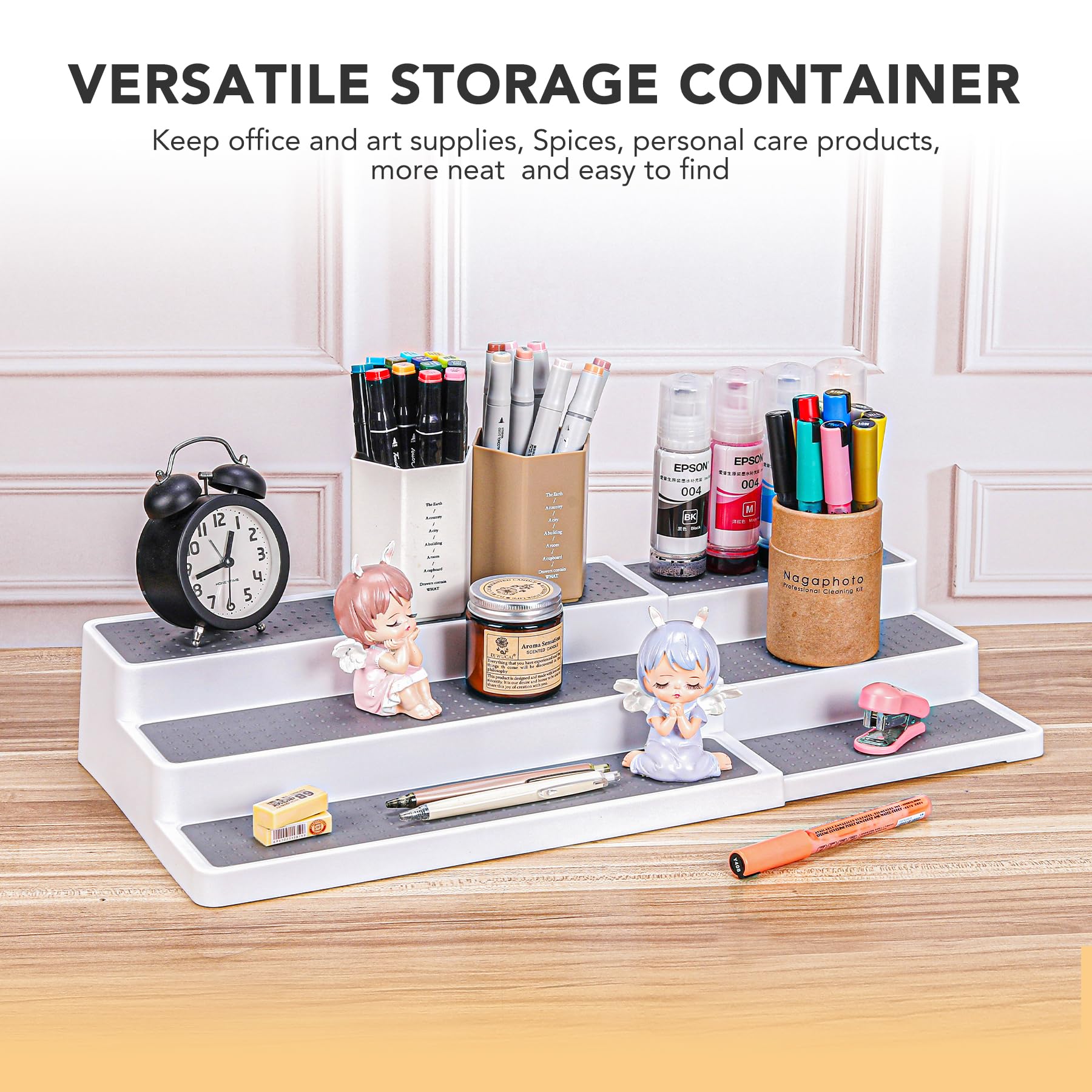 CiWiVOKi multipurpose organizer for spices, cans, and bottles