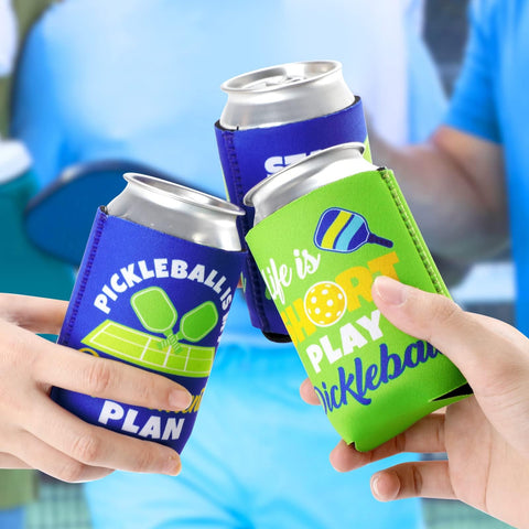 CiyvoLyeen pickleball can cooler saying-4 machine-washable and reusable after matches