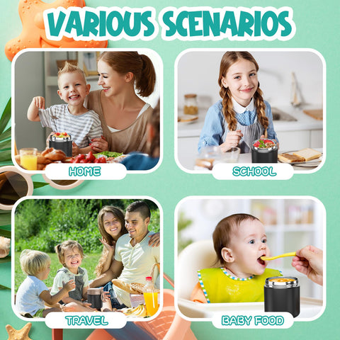 CJACJA insulated jar interior for hot and cold foods