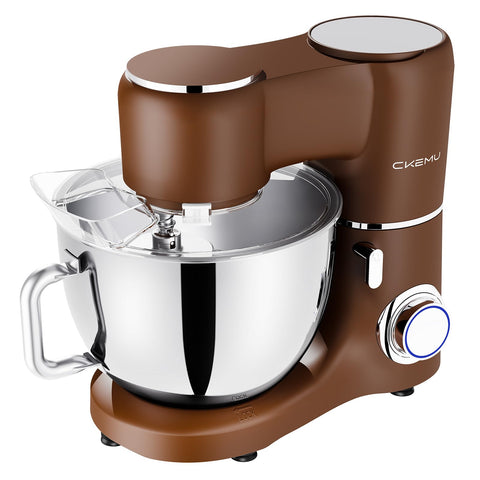 CKEMU stand mixer SM-1550 caramel front view for versatile home baking