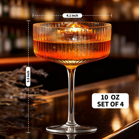CL FUN aperol spritz martini glass perfect for festive gatherings.