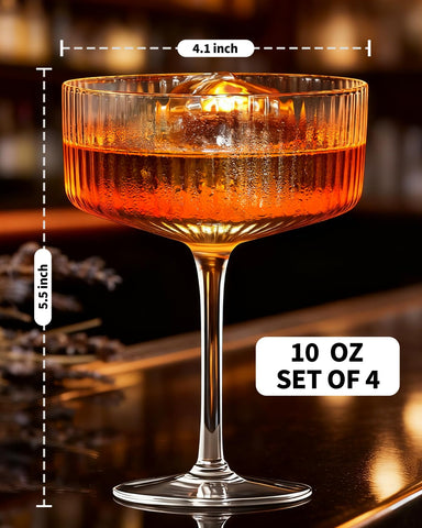 CL FUN smooth rim and crystal-clear glass elevate sipping experiences.