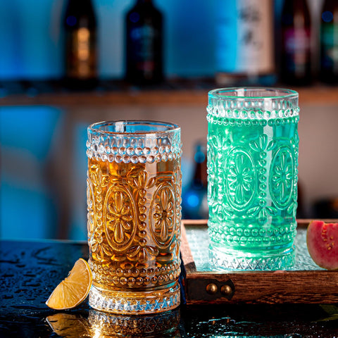 Claplante heat resistant glass for hot and cold beverages.