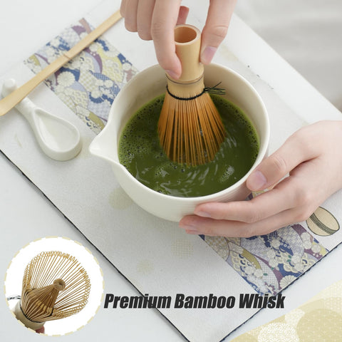 Clay&Fire matcha scoop for precise powder measurement