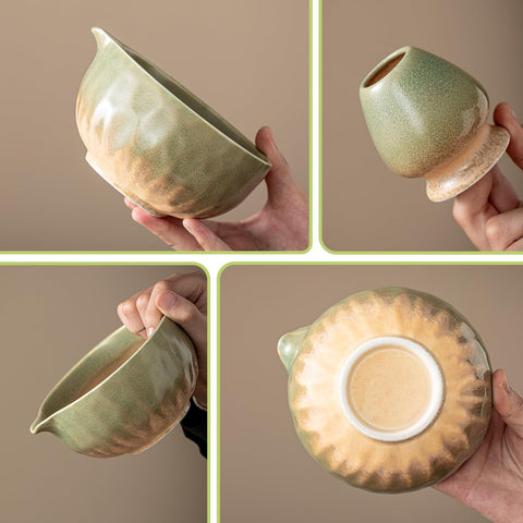 Clay&Fire Starry matcha spoon ideal for quick measure and cleanup.