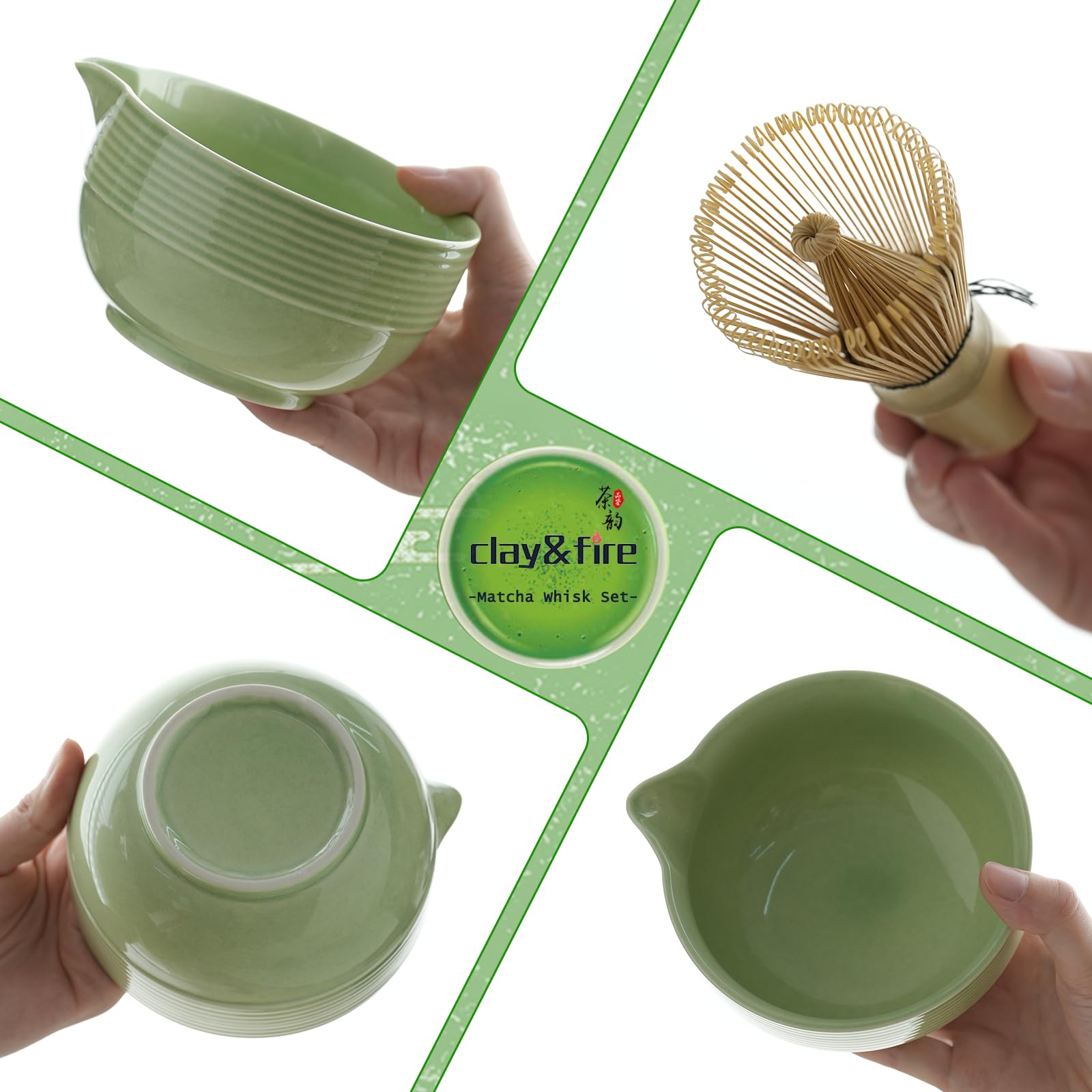 Clay&Fire whisk holder to keep tools organized and dry