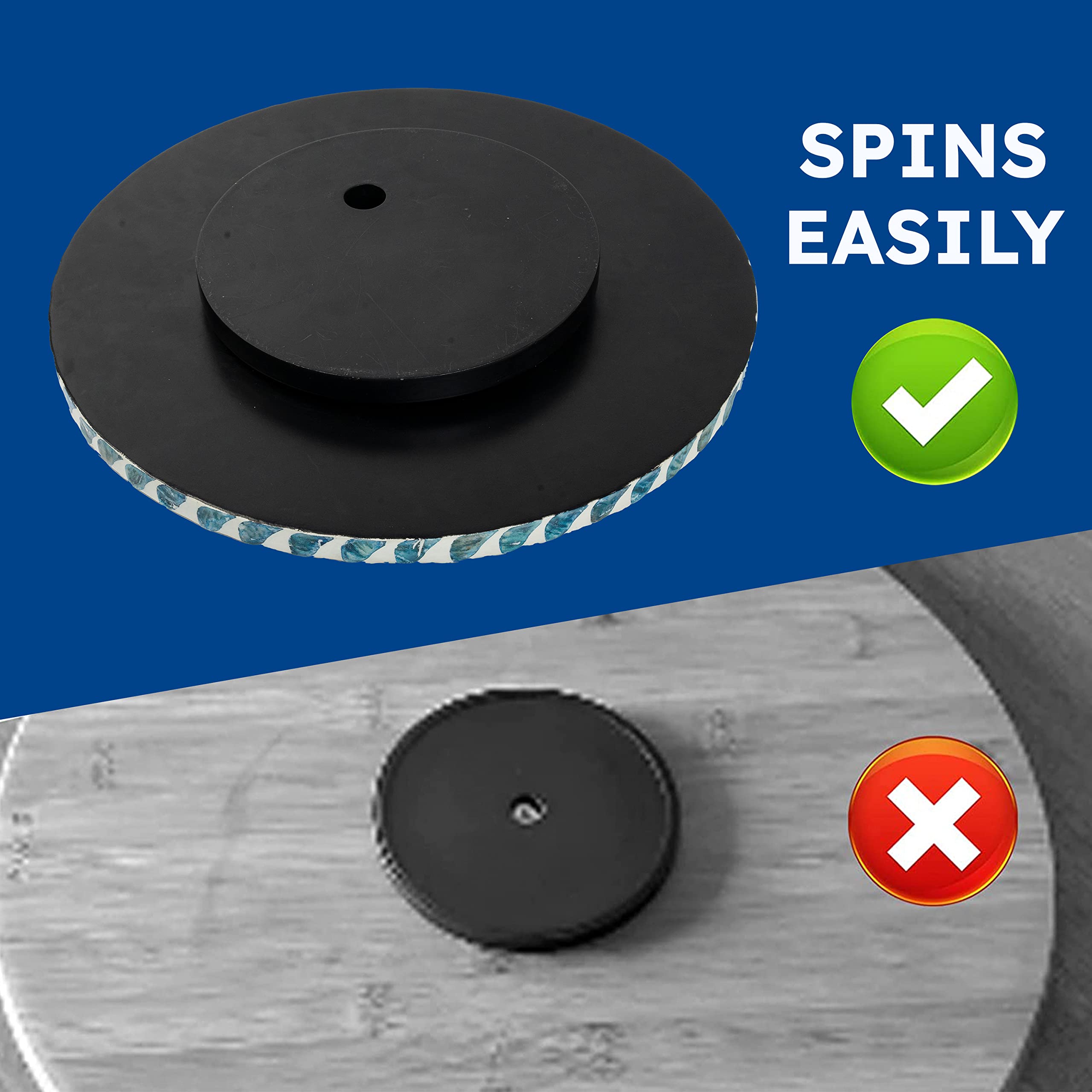 CLAYNIX Lazy Susan dining storage for kitchen and pantry organization