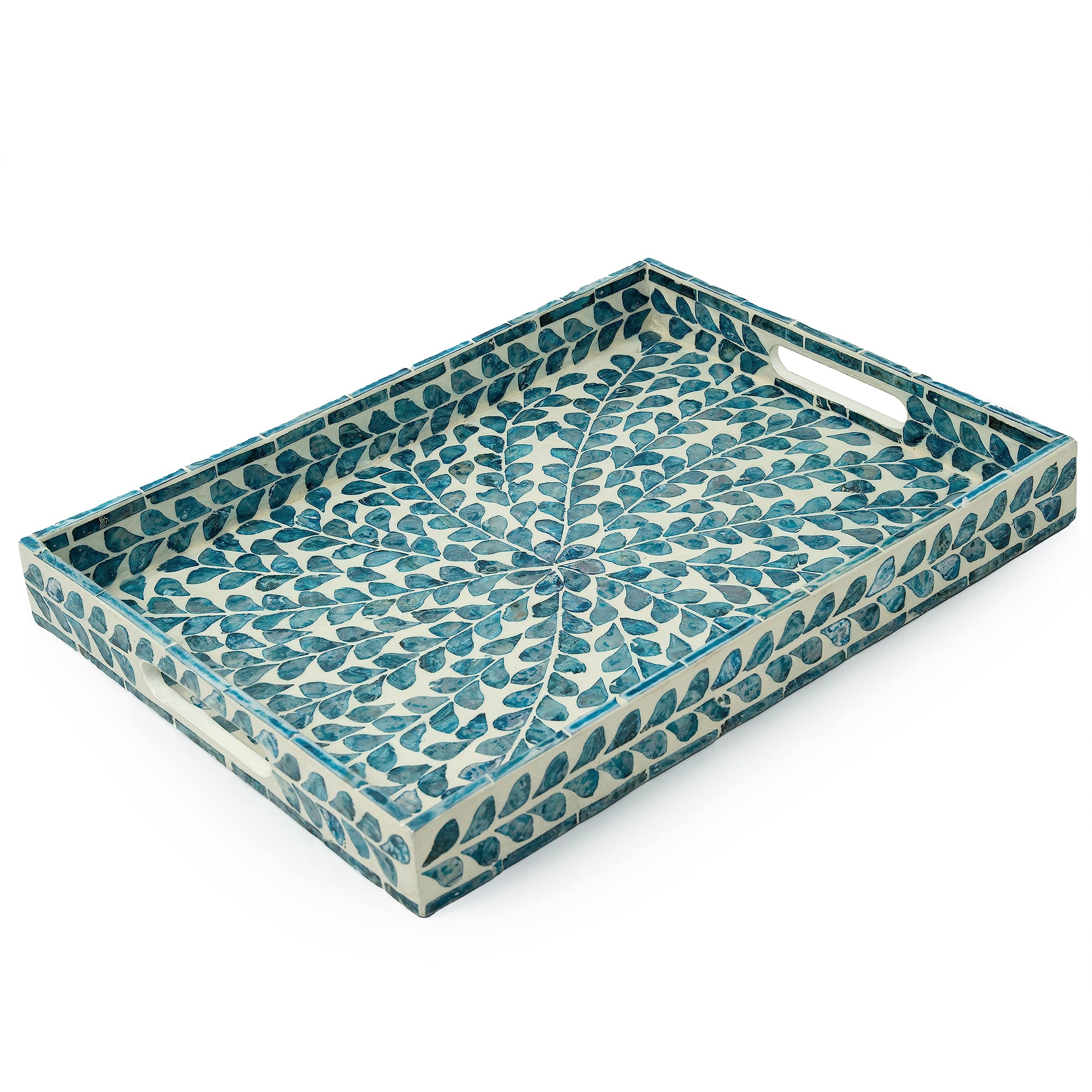 CLAYNIX serving tray surface is easy to wipe clean after gatherings.