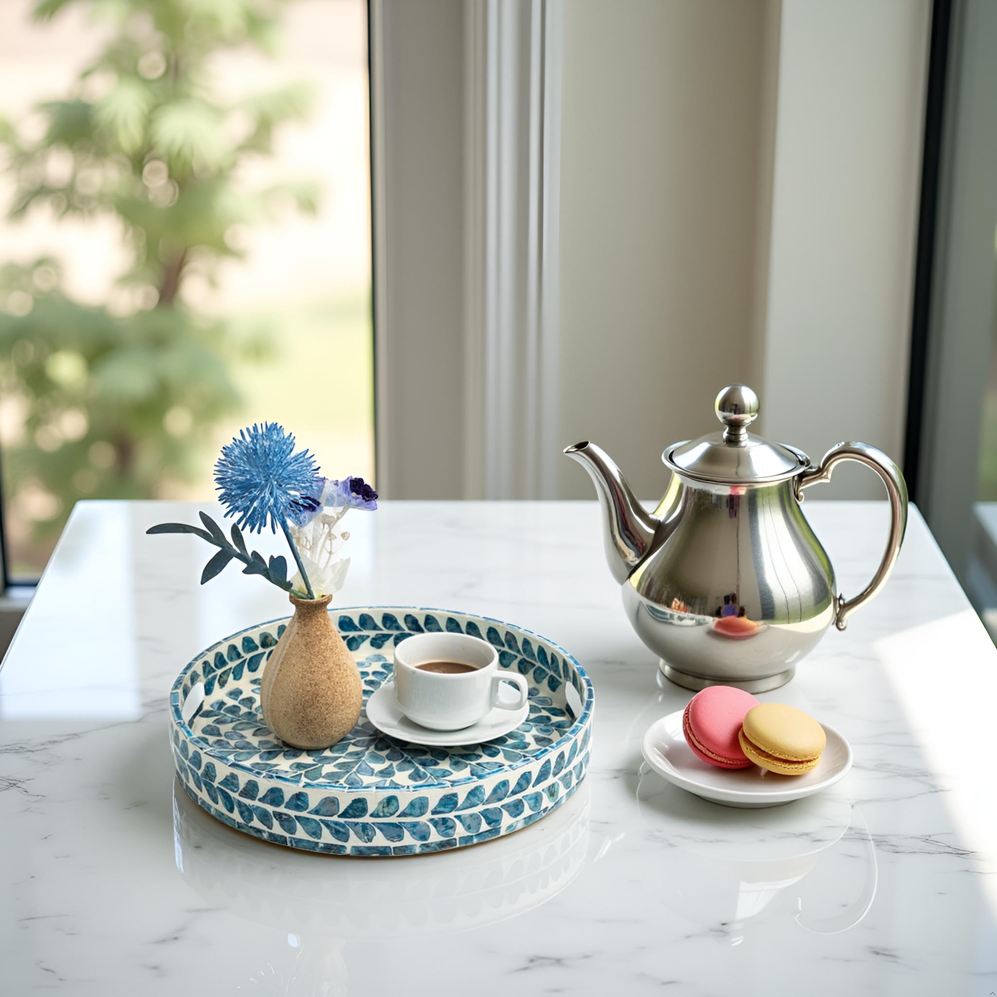 CLAYNIX smooth wood bottom tray protects surfaces during use