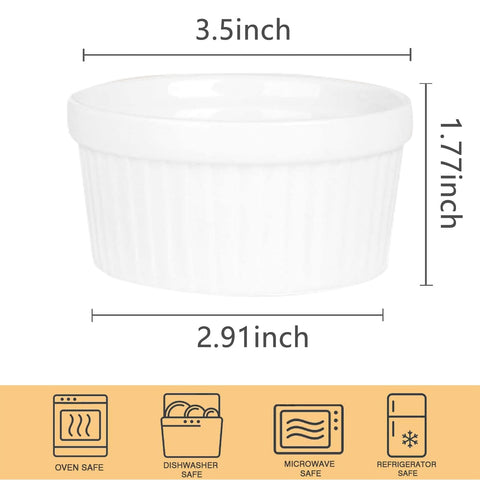 CLEABANKE ceramic butter warmers for smooth melting and dipping sauces.