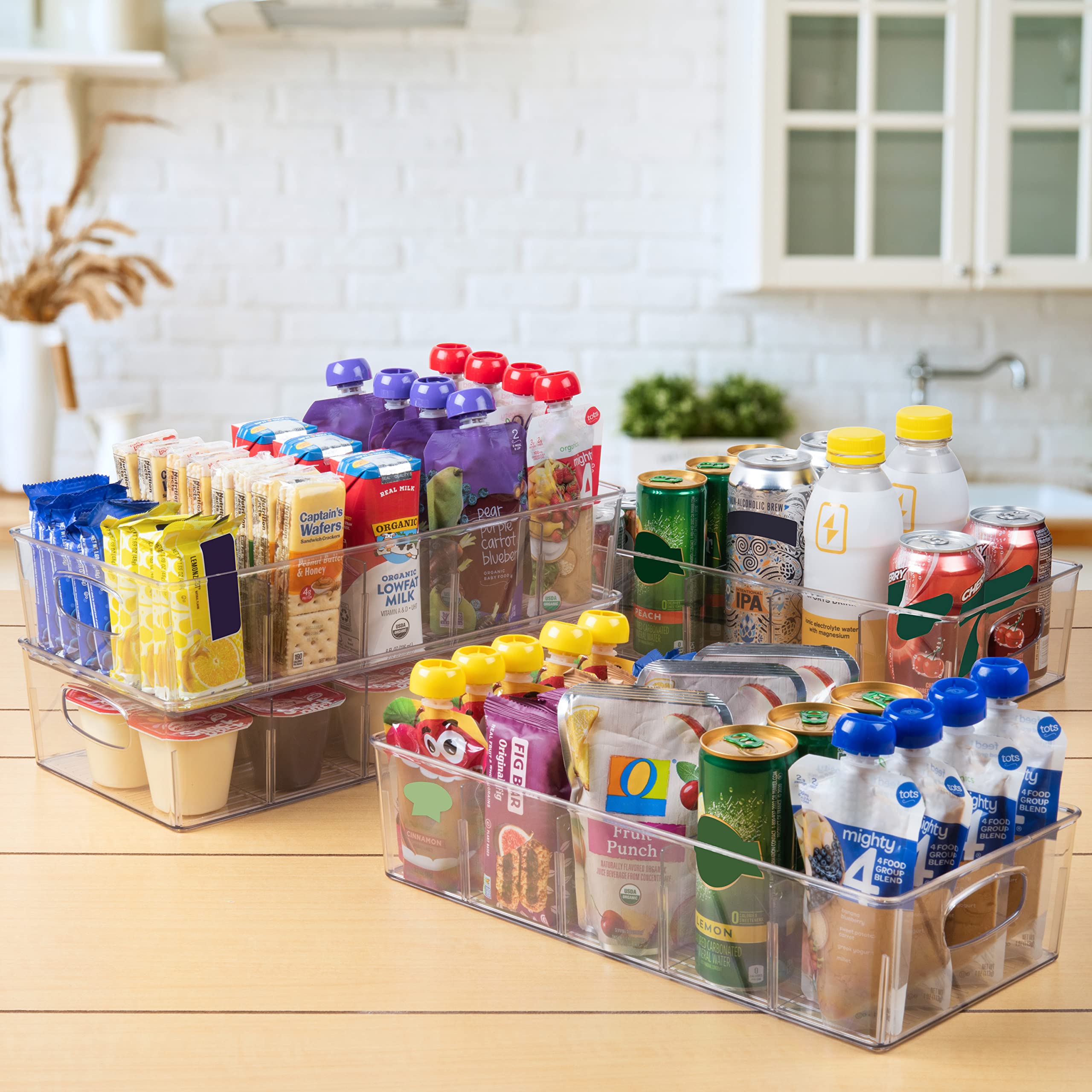 ClearSpace clear plastic bin for quick visibility and cleaning.