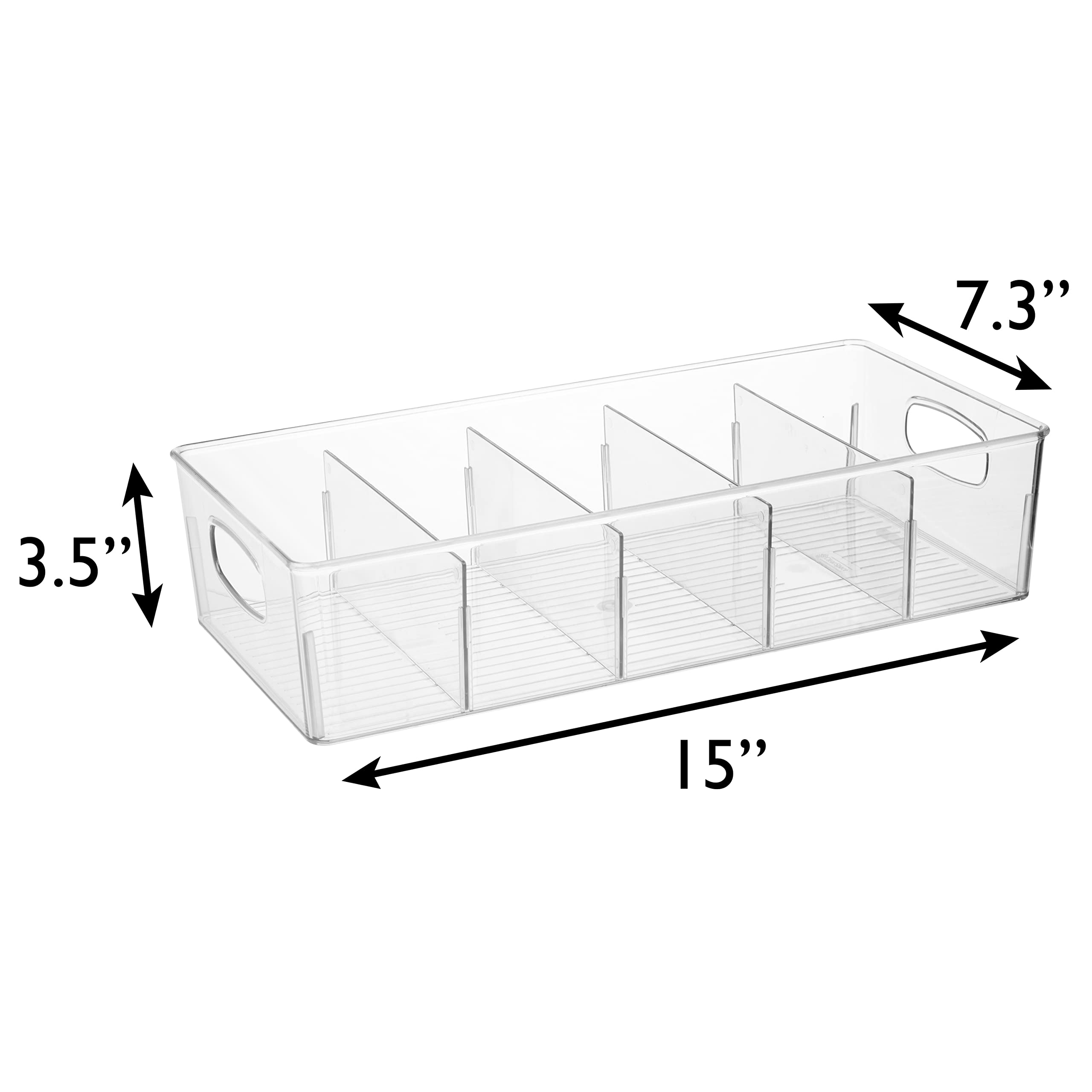 ClearSpace fridge organizer bin for refrigerator storage.