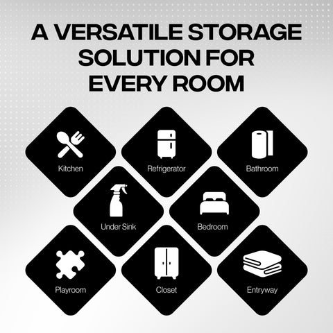 ClearSpace craft-room-organization bin stores supplies and stays visible.