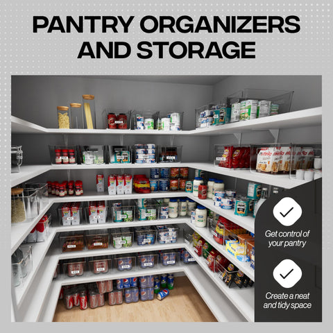 ClearSpace bin for fridge-storage shows contents clearly for quick access.