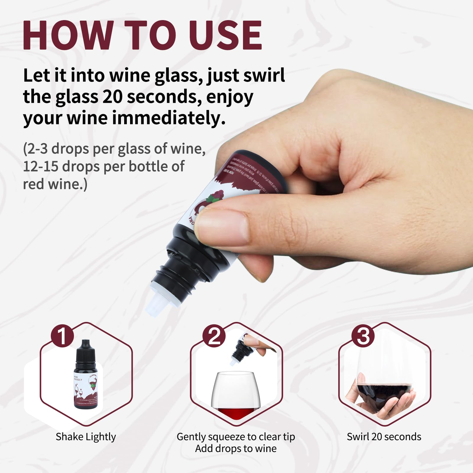 Clerona filters stored in pantry for easy access before gatherings.