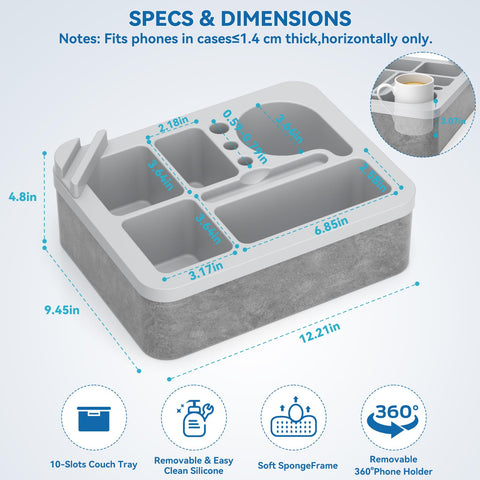 CLESOO anti-spill silicone top protects surfaces from spills
