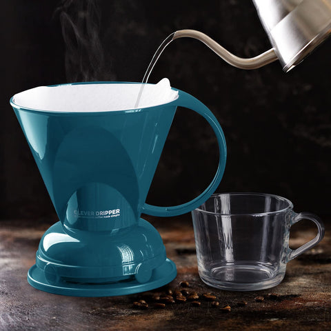 Clever Brewing setup shown for a mess-free process