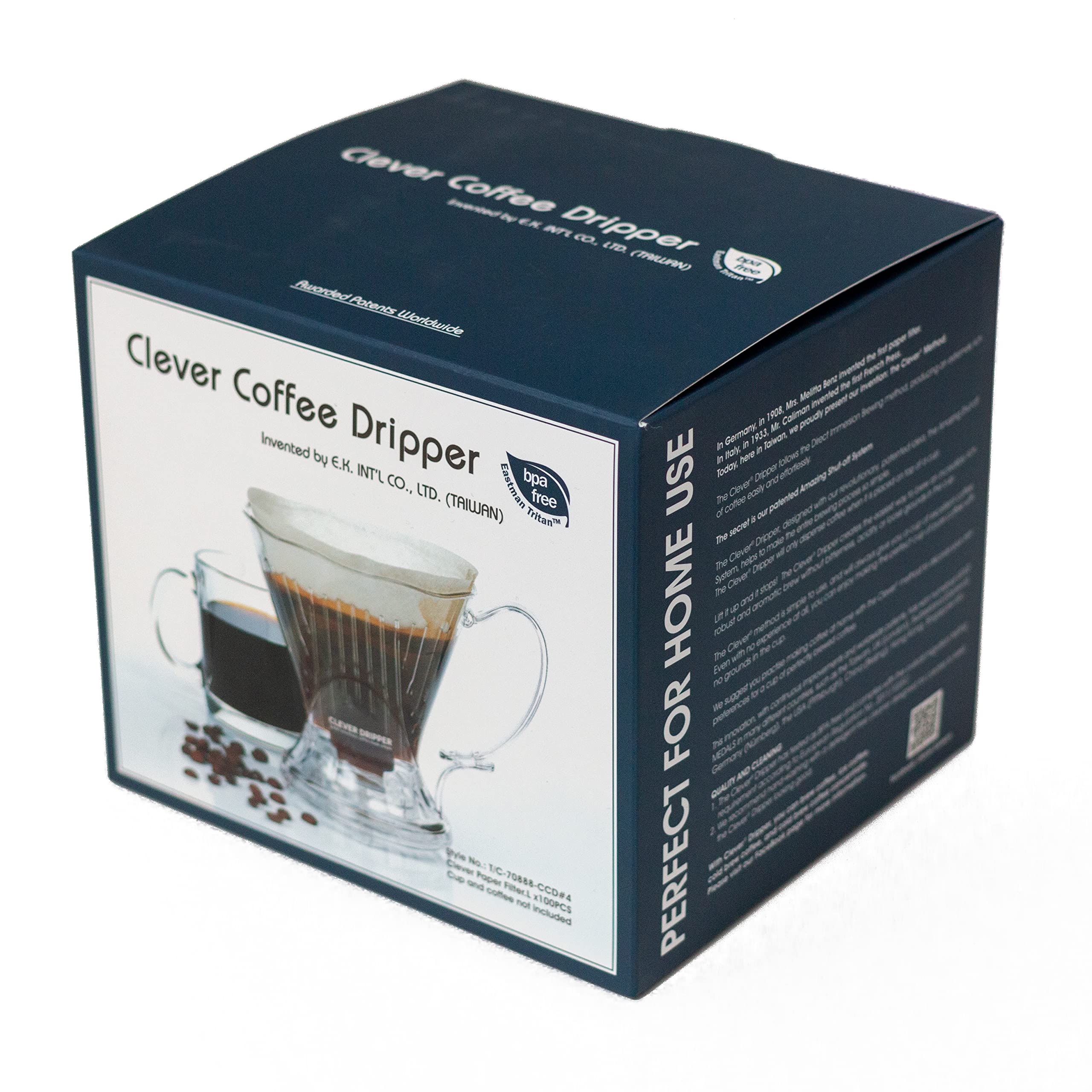 Clever Coffee coaster and lid for a tidy, ready-to-use setup.
