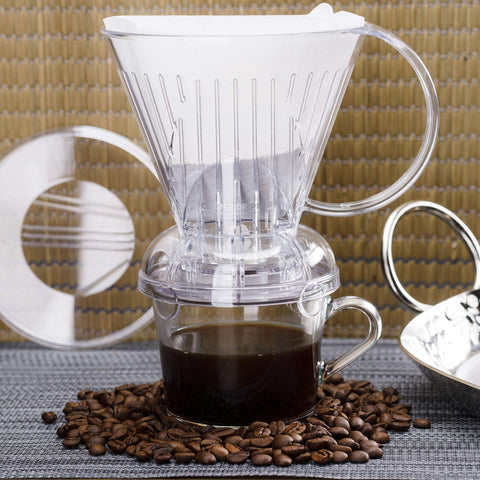 Clever Coffee Dripper made from BPA-free Tritan for safe use