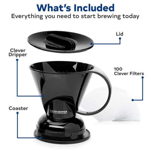 Clever Filters 100-count pack ensures consistent filtration and freshness