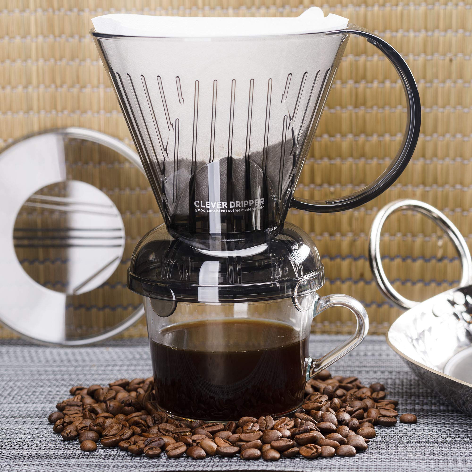 Clever Large 18oz capacity ideal for sharing or travel mugs.
