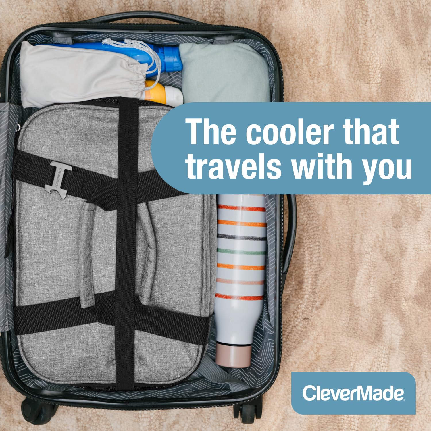 CleverMade Tahoe 40 lbs weight capacity for versatile loading
