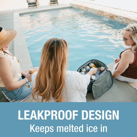 CleverMade Tahoe leakproof liner keeps contents dry and cold