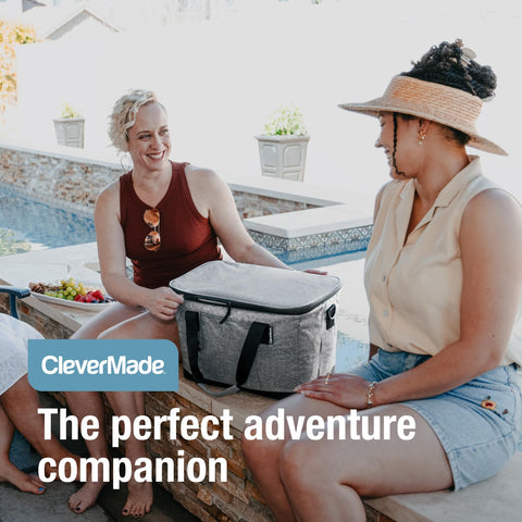 Durable recycled polyester bottom withstands outdoor use.