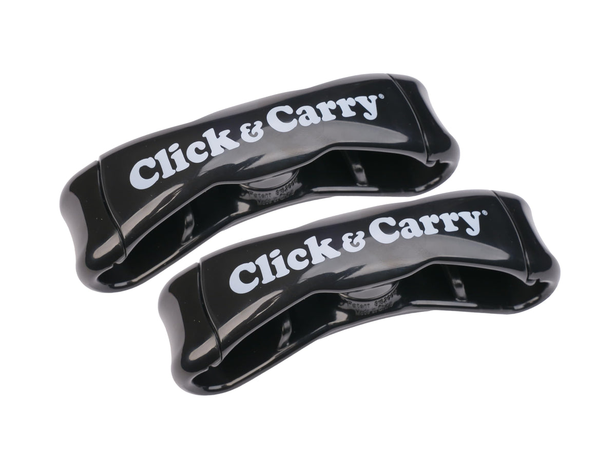 Click & Carry bag holder in compact form, ideal for quick store trips.