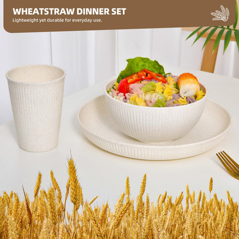 CLIFF'S KITCHEN table setting with travel-friendly, lightweight dinnerware.
