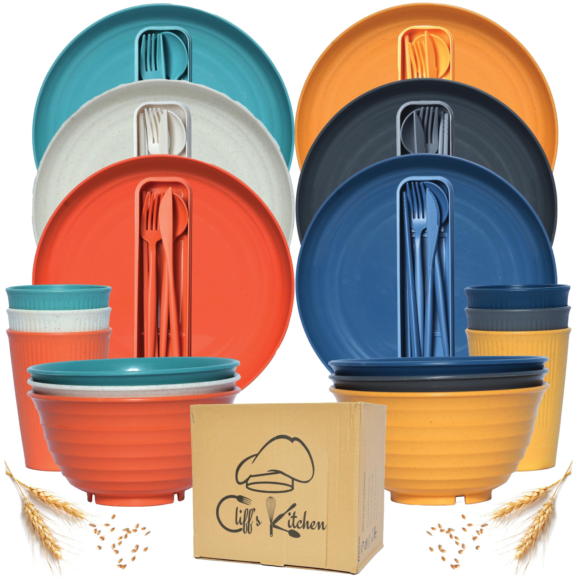 CLIFFS KITCHEN 10-inch plates offer larger meals and tacos