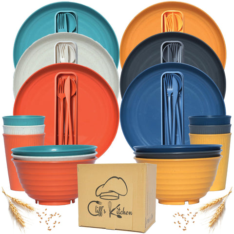 CLIFFS KITCHEN 10-inch plates offer larger meals and tacos