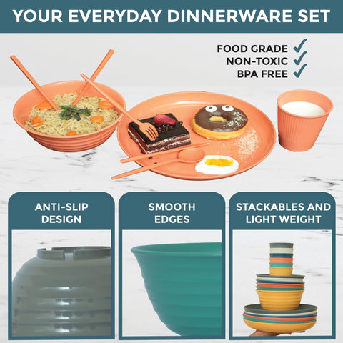 CLIFFS KITCHEN unbreakable set supports outdoor dining and camping